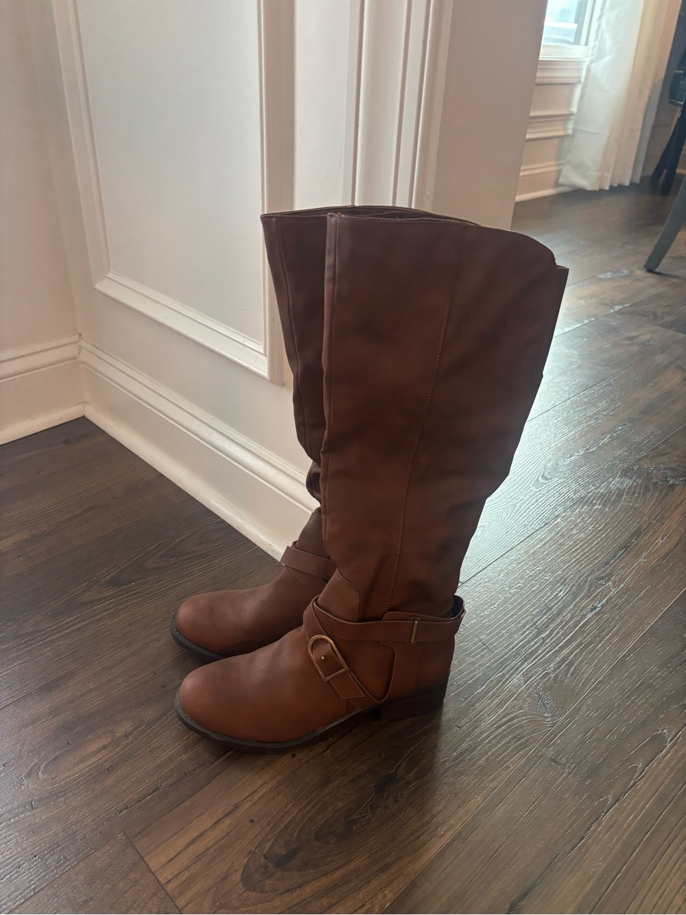 Kohl's Tall Brown Boots Size 9.5